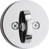 Kwikset 158 Milan Deadbolt Lock, Polished Chrome Square Exterior Keyed Front Entry Door, Pick Resistant SmartKey Rekey Security, Single Cylinder Dead Bolt, with Microban Protection(Chrome)