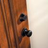 Kwikset 660 Deadbolt Deadbolt Lock, Antique Brass Round Exterior Keyed Front Entry Door, Pick Resistant SmartKey Rekey Security, Single Cylinder Dead Bolt, with Microban Protection(Venetian Bronze)