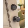 Kwikset 780 Deadbolt Lock, Polished Brass Round Exterior Keyed Front Entry Door, Pick Resistant SmartKey Rekey Security, Single Cylinder Dead Bolt, with Microban Protection(Venetian Bronze)