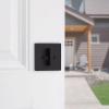 Kwikset 816 KeyControl Deadbolt Deadbolt Lock, Matte Black Round Exterior Keyed Front Entry Door, Pick Resistant SmartKey Rekey Security, Single Cylinder Dead Bolt, with Microban Protection(Polished Chrome)