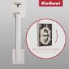Kwikset 98180-015 818VNHxHFL SQT 514 SMT CP Vancouver Handleset with Halifax – Matte Black(Satin Nickel)