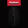 Kwikset San Clemente Front Door Lock Handle and Deadbolt Set, Entry Handleset Exterior with Interior Reversible Lever, Satin Nickel, Pick Resistant SmartKey Rekey Deadbolt Security(Venetian Bronze)