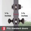Kwikset 690 Cove Entry Knob and Single Cylinder Deadbolt Combo Pack in Venetian Bronze(1 Pack)