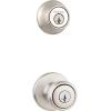 Kwikset 96900-381 690T 15 SMT BBPKG Satin Nickel Tylo Entry Combo Set