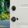Kwikset 98001-123 Arlington Single Cylinder Handleset w/Lido Lever featuring SmartKey in Venetian Bronze(Venetian Bronze)