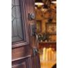 Kwikset Hawthorne Front Door Lock Handle and Deadbolt Set, Entry Handleset Exterior with Interior Door Knob, Venetian Bronze, Pick Resistant SmartKey Rekey Deadbolt Security, with Microban Protection(Venetian Bronze)