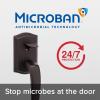 Kwikset Prescott Front Door Handle No Lock, Entry Handleset Exterior with Interior Reversible Handed Lever, Non-Locking, Satin Nickel, Deadbolt Not Included, with Microban Protection(Venetian Bronze)