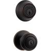 Kwikset 690 Cove Entry Knob and Single Cylinder Deadbolt Combo Pack in Venetian Bronze(1 Pack)