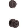 Kwikset 690 Cove Entry Knob and Single Cylinder Deadbolt Combo Pack in Venetian Bronze(No Size)