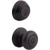 Kwikset 99910-035 Juno Entry Door Knob and Single Cylinder Deadbolt Combo Pack, 3, Venetian Bronze(Venetian Bronze)