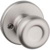 Kwikset Tylo Entry Door Knob with Lock and Key, Secure Keyed Handle Exterior, Front Entrance and Bedroom, Satin Nickel, Pick Resistant SmartKey Rekey Security and Microban(Satin Nickel)