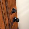 Kwikset 660 Deadbolt Deadbolt Lock, Polished Chrome Round Exterior Keyed Front Entry Door, Single Cylinder Dead Bolt(Venetian Bronze)