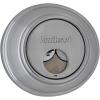 Kwikset 817 Deadbolt Deadbolt Lock, Venetian Bronze Round Exterior Keyed Front Entry Door, Pick Resistant SmartKey Rekey Security, Single Cylinder Dead Bolt(Polished Brass)