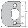 Kwikset 883351012430 83796-019 Full Round Strike, 1 Count (Pack of 1), Iron Black(1 Count (Pack of 1))