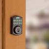 Kwikset 914 Traditional Keypad SmartCode Electronic Deadbolt Smart Lock featuring SmartKey Security and ZigBee 3.0 Technology in Venetian Bronze