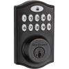 Kwikset 914 Traditional Keypad SmartCode Electronic Deadbolt Smart Lock featuring SmartKey Security and ZigBee 3.0 Technology in Venetian Bronze