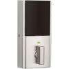 Kwikset 916 Contemporary Touchscreen SmartCode Electronic Deadbolt Smart Lock featuring SmartKey Security and ZigBee 3.0 Technology in Satin Nickel