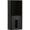 Kwikset 916 Keyless Entry Touchscreen SmartCode Electronic Deadbolt Smart Lock featuring SmartKey Security and ZigBee 3.0 Technology in Contemporary Matte Black, Zigbee Hub sold seperately