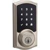 Kwikset 916 Keyless Entry Touchscreen SmartCode Electronic Deadbolt Smart Lock featuring SmartKey Security and ZigBee 3.0 Technology in Traditional Satin Nickel, Zigbee Hub sold seperately(Satin Nickel)