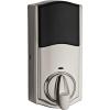 Kwikset 916 Keyless Entry Touchscreen SmartCode Electronic Deadbolt Smart Lock featuring SmartKey Security and ZigBee 3.0 Technology in Traditional Satin Nickel, Zigbee Hub sold seperately(Satin Nickel)