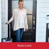 Kwikset 99420-002 Aura Bluetooth Programmable Keypad Door Lock Deadbolt Featuring SmartKey Security, Venetian Bronze(Matte Black)