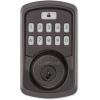 Kwikset 99420-002 Aura Bluetooth Programmable Keypad Door Lock Deadbolt Featuring SmartKey Security, Venetian Bronze(Venetian Bronze)