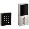 Kwikset 99540-001 Obsidian Keyless Entry Door Lock Z-Wave Plus Electronic Touchscreen Deadbolt, Satin Nickel