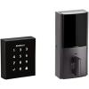 Kwikset 99540-001 Obsidian Keyless Entry Door Lock Z-Wave Plus Electronic Touchscreen Deadbolt, Satin Nickel
