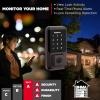 Kwikset Halo Wi-Fi Smart Lock, Keyless Entry Door Deadbolt, Geofence Auto-Unlock, Grade AAA Certified, No Hub Easy Install, Satin Nickel Lifetime Finish Warranty, Touchscreen(Venetian Bronze)