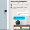 Kwikset Halo Wi-Fi Smart Lock, Keyless Entry Door Deadbolt, Geofence Auto-Unlock, Grade AAA Certified, No Hub Easy Install, Satin Nickel Lifetime Finish Warranty, Touchscreen(Satin Nickel)