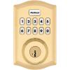 Kwikset Home Connect 620 Smart Lock Deadbolt with Z-Wave Technology, Works with Ring Alarm, Samsung Smartthings and More, Z-Wave Hub Required, Contemporary Design in Venetian Bronze(Polished Brass)