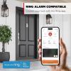 Kwikset Home Connect 620 Smart Lock Deadbolt with Z-Wave Technology, Works with Ring Alarm, Samsung Smartthings and More, Z-Wave Hub Required, Contemporary Design in Venetian Bronze(Satin Nickel)