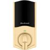 Kwikset Home Connect 620 Smart Lock Deadbolt with Z-Wave Technology, Works with Ring Alarm, Samsung Smartthings and More, Z-Wave Hub Required, Contemporary Design in Venetian Bronze(Polished Brass)