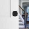 Kwikset Midtown Deadbolt Lock, Matte Black Modern Exterior Keyed Front Entry Door, Pick Resistant SmartKey Rekey Security, Single Cylinder Dead Bolt, with Microban Protection(Matte Black)