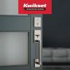 Kwikset Prava Front Door Lock Handle and Deadbolt Set, Entry Handleset Exterior with Interior Reversible Lever, Satin Brass, Pick Resistant SmartKey Rekey Deadbolt Security, with Microban Protection(Satin Nickel)