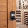 Kwikset SmartCode 917 Keypad Keyless Entry Traditional Residential Electronic Lever Deadbolt Alternative with Tustin Door Handle and SmartKey Security, Venetian Bronze(Venetian Bronze)