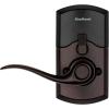Kwikset SmartCode 917 Keypad Keyless Entry Traditional Residential Electronic Lever Deadbolt Alternative with Tustin Door Handle and SmartKey Security, Venetian Bronze(Venetian Bronze)