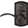Kwikset SmartCode 955 Pembroke Light Commercial 10-Button Keypad Electronic Lever, Featuring Convenient Keyless Entry, 3-Year Batter Life and High Traffic Durability Satin Chrome(Venetian Bronze)