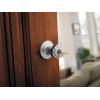 Kwikset Tylo Entry Door Knob with Lock and Key, Secure Keyed Handle Exterior, Front Entrance and Bedroom, Antique Brass, Pick Resistant SmartKey Rekey Security and Microban(Polished Brass)