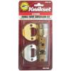 Kwikset 22827 CP DL 2WAL DI 3/26 CNV KIT Mobile Home Exterior Entry Lock Conversion Kit, Red