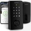 Kwikset Halo Select Smart Lock Keyless Entry Door Lock Wi-Fi and Matter Enabled Deadbolt No Hub Needed, Geofence Auto-Unlock, Grade AAA Certified, Easy Install, Matte Black Lifetime Finish Warranty(Matte Black)