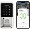Kwikset Halo Wi-Fi Smart Lock, Keyless Entry Door Deadbolt, Geofence Auto-Unlock, Grade AAA Certified, No Hub Easy Install, Satin Nickel Lifetime Finish Warranty, Touchscreen(Polished Chrome)