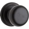 Kwikset Hancock Interior Passage Door Knob, Handle For Closet and Hallway Doors, Non-Locking Doorknob in Venetian Bronze, with Microban Protection(1 Count (Pack of 1))