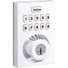Kwikset Home Connect 620 Smart Lock Deadbolt with Z-Wave Technology, Works with Ring Alarm, Samsung Smartthings and More, Z-Wave Hub Required, Contemporary Design in Venetian Bronze(Polished Chrome)