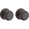 Kwikset Juno Interior Passage Door Knob, Handle For Closet and Hallway Doors, Non-Locking Doorknob in Venetian Bronze, with Microban Protection(Venetian Bronze)