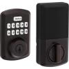 Kwikset Powerbolt 250 10-Button Keypad Venetian Bronze Transitional Electronic Deadbolt Door Lock, Featuring Convenient Keyless Entry, Customizable User Codes and Auto Locking(Venetian Bronze)