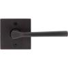 Kwikset Lisbon Interior Passage Door Handle, Lever For Closet and Hallway Doors, Reversible Non-Locking Handle Lever, Polished Chrome(Venetian Bronze)