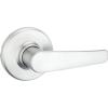 Kwikset Delta Interior Passage Door Handle, Lever For Closet and Hallway Doors, Reversible Non-Locking Handle Lever, Satin Chrome(Satin Chrome)