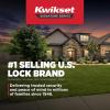 Kwikset Hancock Interior Passage Door Knob, Handle For Closet and Hallway Doors, Non-Locking Doorknob in Satin Nickel, with Microban Protection(Matte Black)