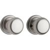 Kwikset Hancock Interior Passage Door Knob, Handle For Closet and Hallway Doors, Non-Locking Doorknob in Satin Nickel, with Microban Protection(Satin Nickel)
